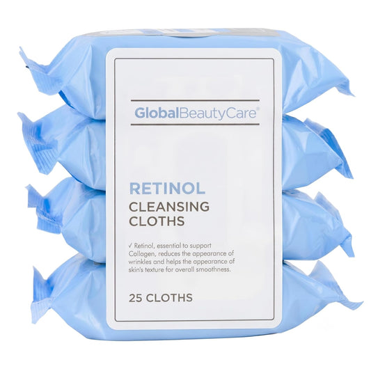 Retinol Waterproof Makeup Remover Facial Cleansing Wipes